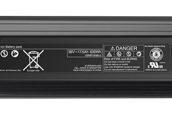 Shimano Batterie STEPS BT-E8036 630Wh intégrée