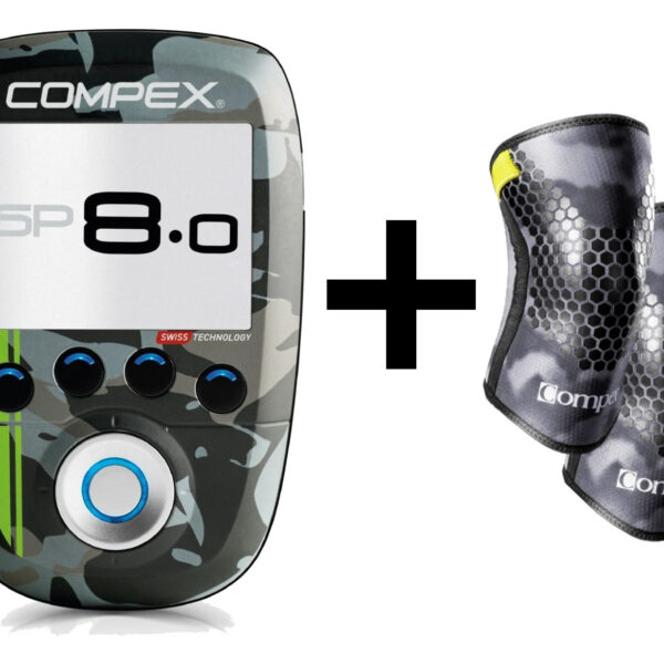 COMPEX SP 8.0 WOD EDITION + GENOUILLÈRES TAILLE S