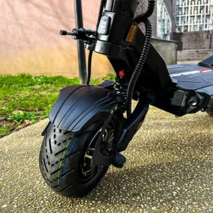 Trottinette electrique Fighter Supreme plie bage nfc amortisseur direction bras Disques hydrauliques amortisseurs reglables.webp