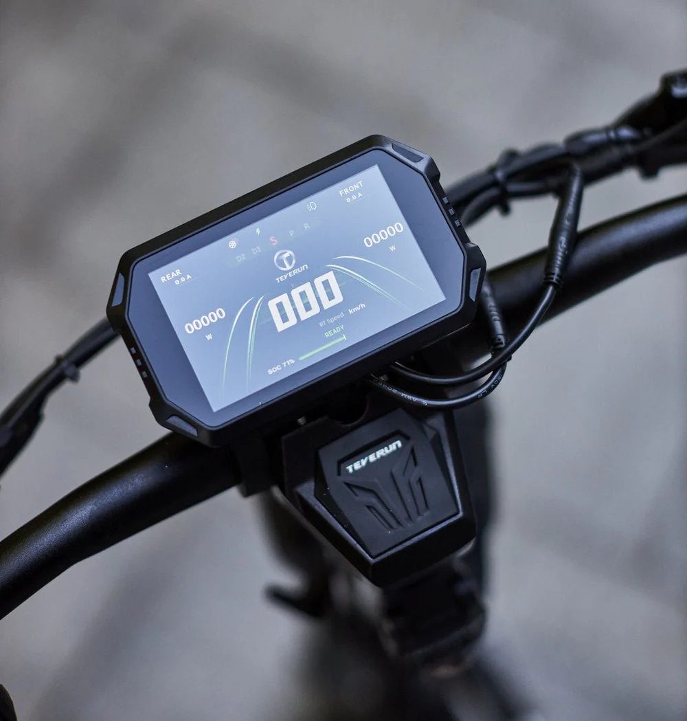 Trottinette electrique ecran TFT 4Application connecte teverun Fighter Supreme 7260R puissante 360249.webp