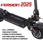 Trottinette electrique teverun fighter supreme 7260R rapide carbone 151408.webp